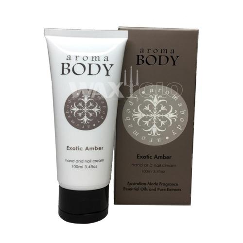Hand Cream 100ml Tube - Exotic Amber - Aromabotanicals