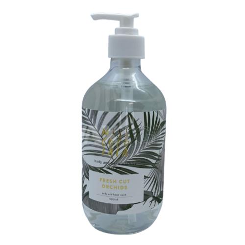 MCL 500ml Body & Hand Wash - Fresh Cut Orchids - Aromabotanicals