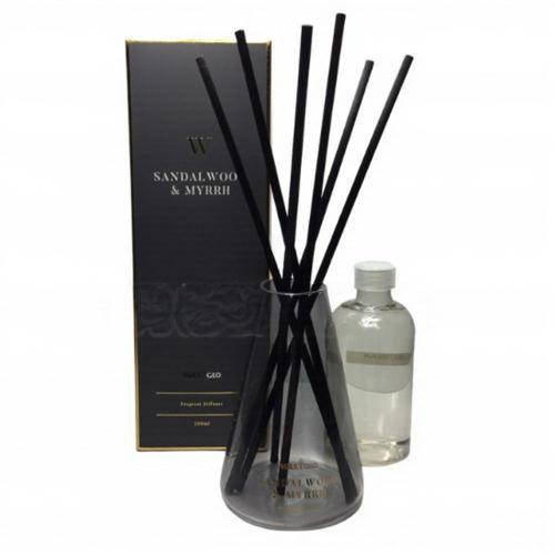 200ml Reed Diffuser Scented - Sandalwood & Myrrh