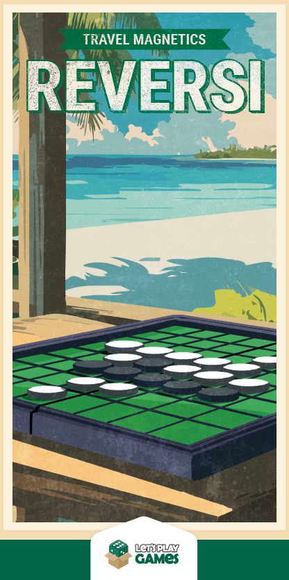 LPG Classics Travel Magnetic Reversi