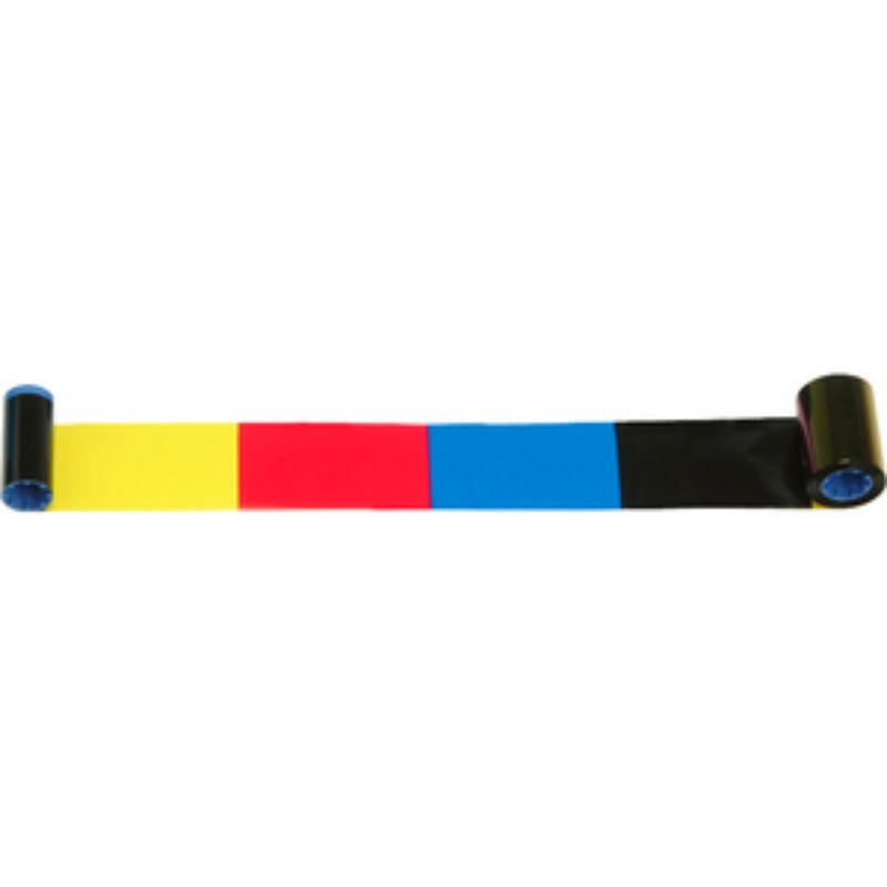 Zebra I-Series Color Ribbon for ZXP Series 8, 4-Panel YMCK, 625 images