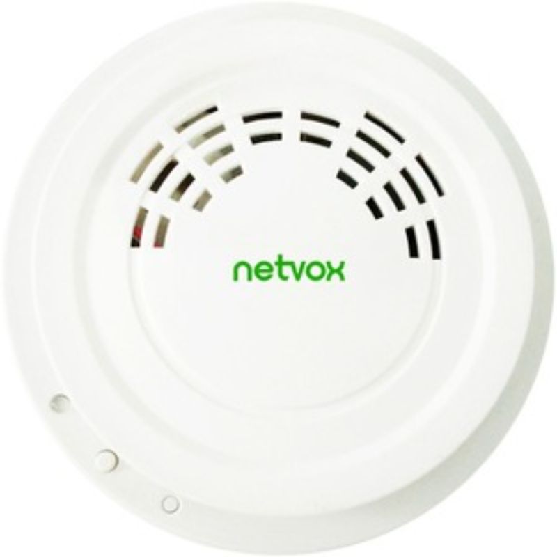 Wireless carbon monoxide detector powered by 2 AAA batteries, featuring real-time alerts and compact design for home safety.