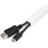 Startech Solid Cable Management Raceway with Adhesive Tape & Cover