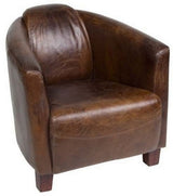 Chair Leather - Vanguard Vintage Cigar - 79.5