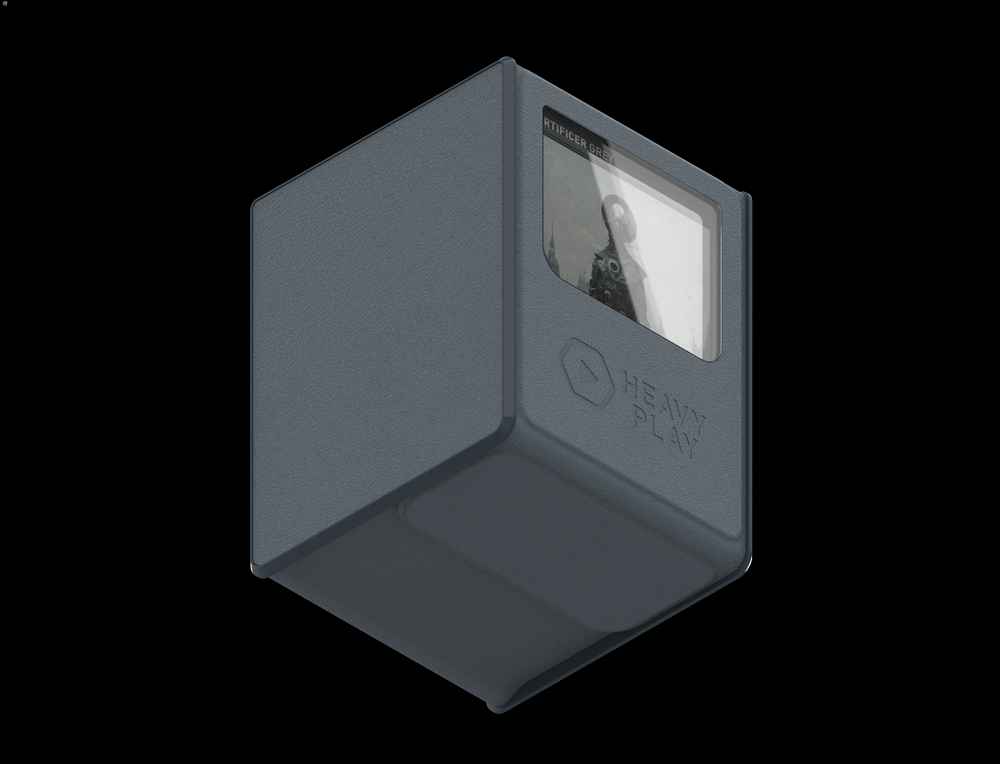 Heavy Play: RFG Deckbox MAX 80 DS - Artificer Grey