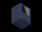 Heavy Play: RFG Deckbox MAX 80 DS - Rogue Blue - Gaming Playmat