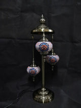 Turkish Mosaic Lamp 1 - Multi Coloured 3 Tier (75cm)