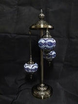 Turkish Mosaic Lamp 7 - Multi Coloured 3 Tier (75cm)