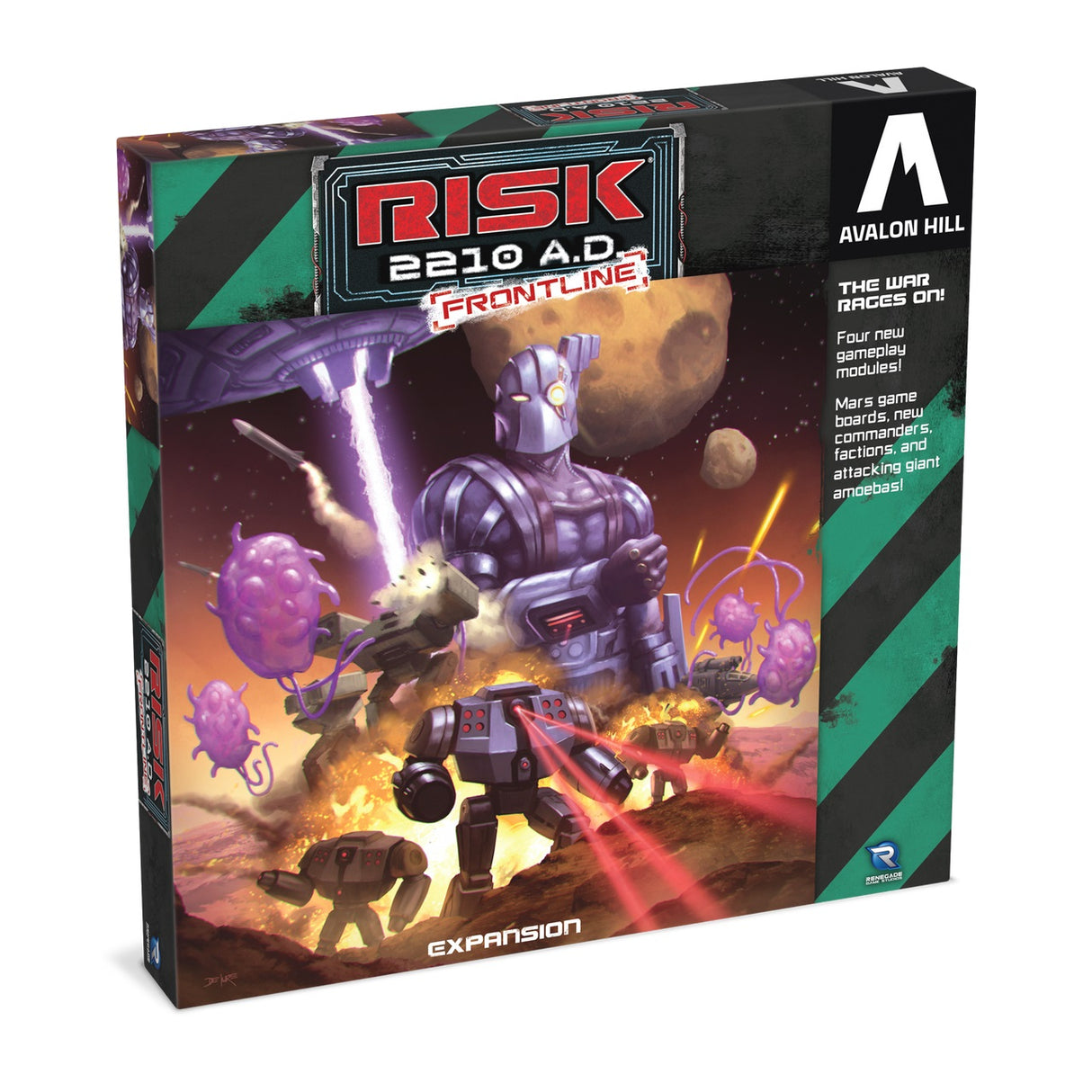 Risk 2210 A.D. - Frontline Expansion Board Game