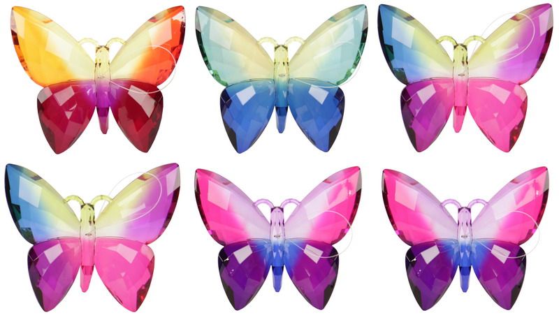 Ornament - Hanging Butterfly (SET OF 6)