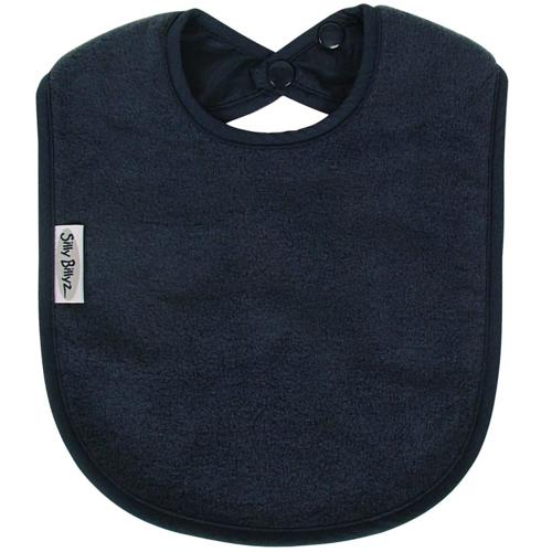 Large Fleece Baby Bib Navy