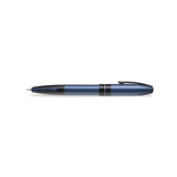 Sheaffer Icon Fine Fountain Pen Metallic Blue Black PVD Trim