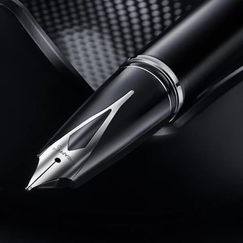 Sheaffer Legacy Fountain Pen Medium Nib Black Chrome
