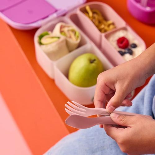 Kids Lunchbox Cutlery Set 2pc b.box Twilight
