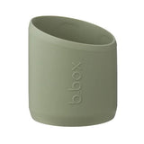 690mL Insulated Bottle Silicone Bumper b.box Olive
