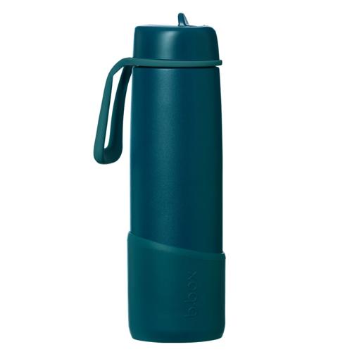 690mL Insulated Bottle Silicone Bumper b.box Sea Glass