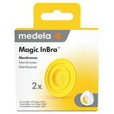 Breast Pump Replacement Membranes 2 Pack Medela Motion InBra