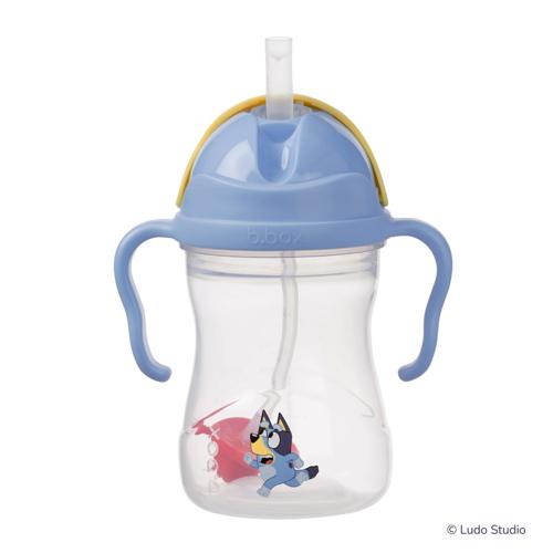 Weighted Straw Sippy Cup b.box Bluey