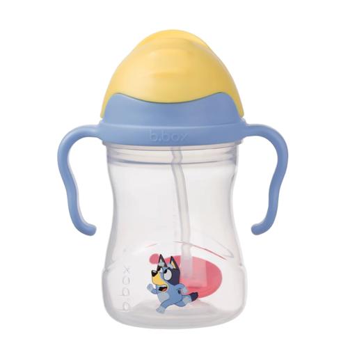 Weighted Straw Sippy Cup b.box Bluey