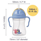 Weighted Straw Sippy Cup b.box Bluey