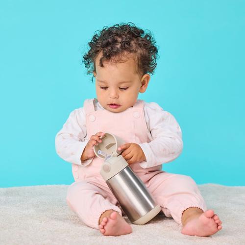 350mL Insulated Kids Drink Bottle b.box Latte