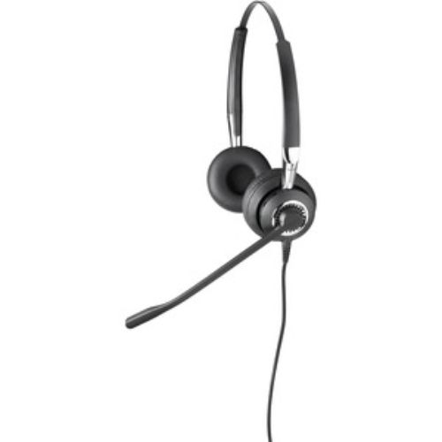 Jabra BIZ 2400 II USB Headset: wired, stereo headset with noise-canceling mic and durable design for optimal sound clarity.