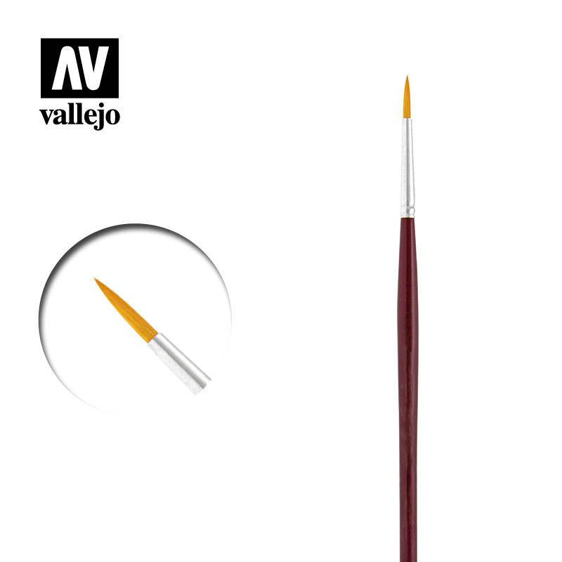Vallejo - Brushes - Detail - Round Synthetic Brush N0. 4