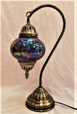Turkish Mosaic Lamp - Swan Neck (37cm)