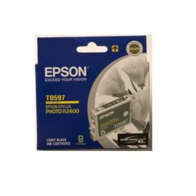 Epson T0597 Original Ink Cartridge - Light Black - Inkjet - 450 Pages