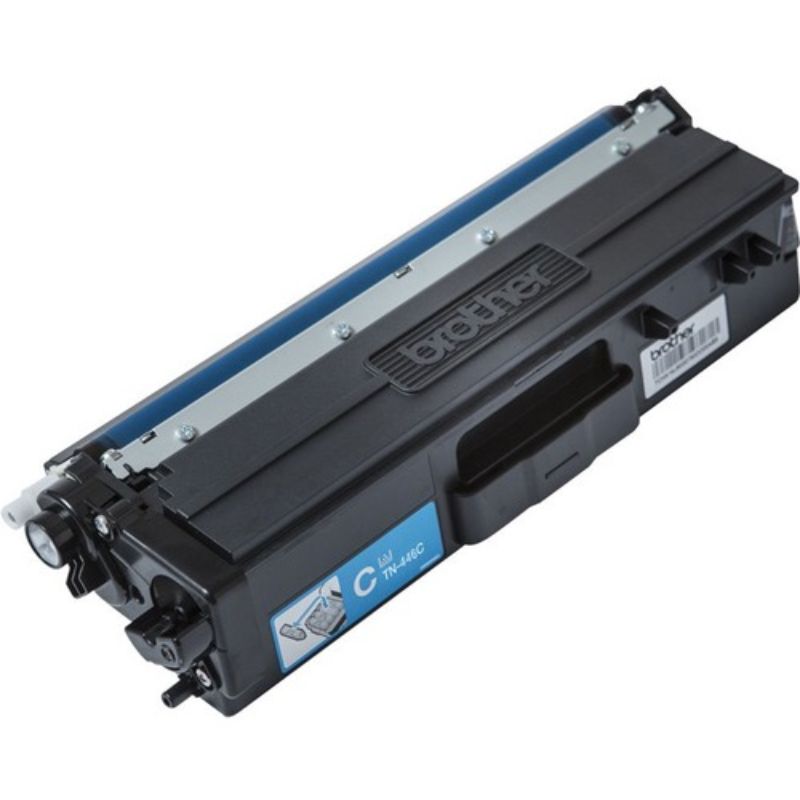 Brother TN446 Original Toner Cartridge - Cyan - Laser - Super High Yield - 6500