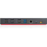 Lenovo Docking Station - for Notebook - USB Type C - 3840 x 2160 - 6 x USB Ports