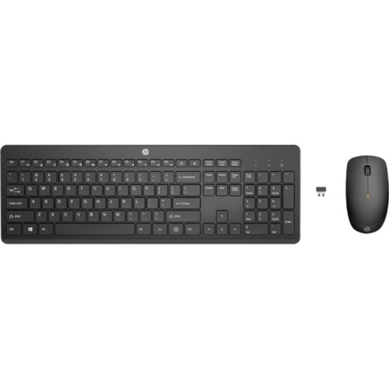 HP 235 Wireless Mouse And Keyboard Combo - Wireless 2.40 GHz Keyboard - Wireless