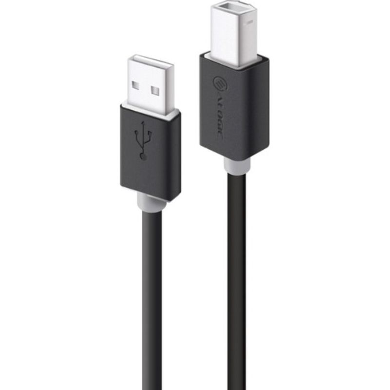 Alogic USB 2.0 Type A to Type B Cable - Male to Male 3m - 3 m USB/USB-B Data Tra