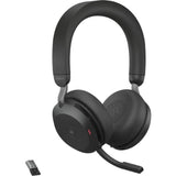 Jabra Evolve2 75 Headset - Stereo - Wireless - Bluetooth - 3000 cm - 20 Hz - 20