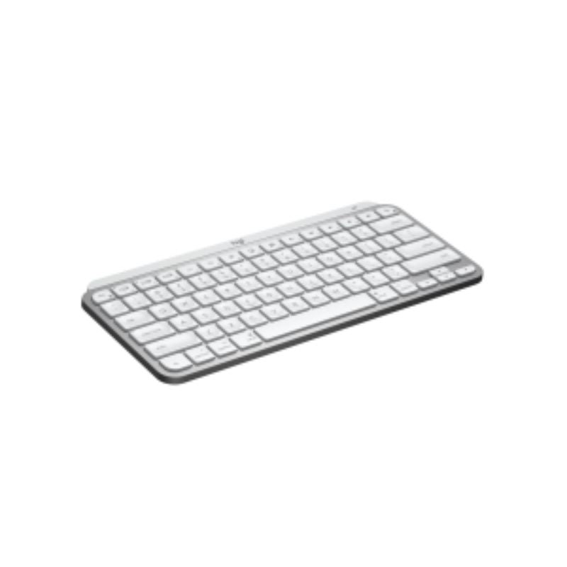 Logitech MX Keys Mini Wireless Keyboard for Mac, compact with backlit keys, perfect stroke technology, and seamless device flow.