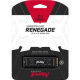 Kingston FURY Renegade 2 TB SSD with PCIe 4.0, offering ultra-fast read/write speeds and optimized cooling for gamers.