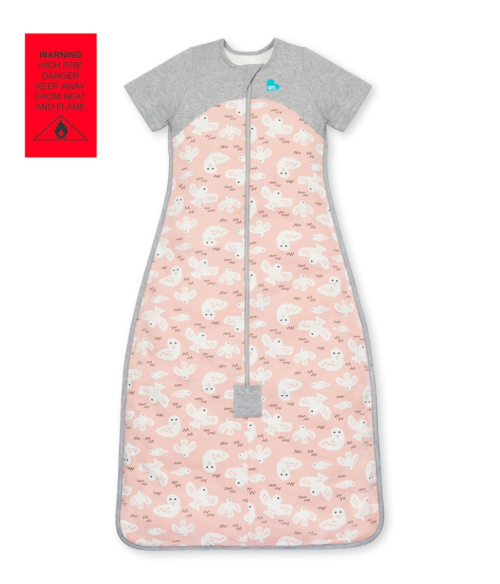 Love to DreamSleep Bag™ Organic 1.0 TOG - Dove Pink - 18-36m