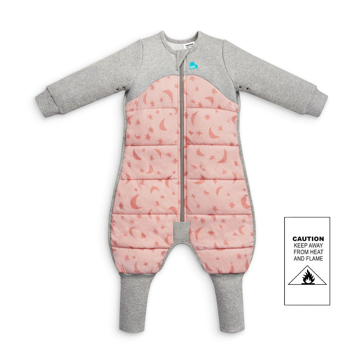 Love to DreamSleep Suit™ Warm 2.5 TOG - Moonlight Pink - 12-24M