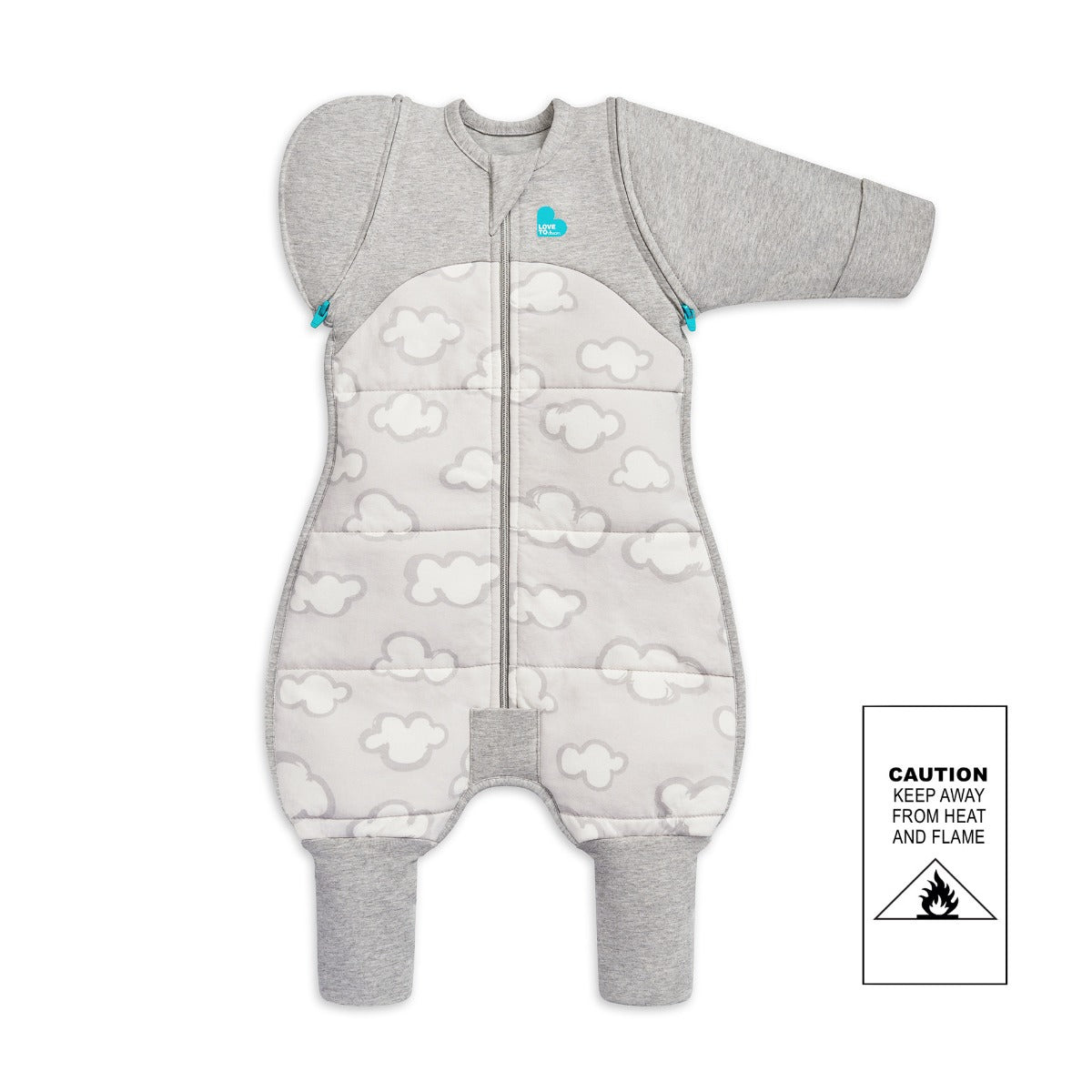 Love to Dream Swaddle Up™ Transition Suit Warm 2.5 TOG - Daydream Grey - Newborn