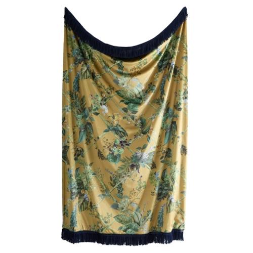 Laurence Llewelyn-Bowen -  Cotswold Fantasia Gold 130x180cm Throw