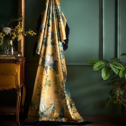 Laurence Llewelyn-Bowen -  Cotswold Fantasia Gold 130x180cm Throw