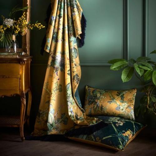 Laurence Llewelyn-Bowen -  Cotswold Fantasia Dawn Gold 30x50cm Cushion Cover