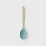 Taylors Mini Silicone Spoon 21cm - Buttermilk/Turquoise