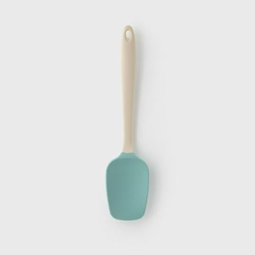 Taylors Silicone Spatula Spoon 27cm - Buttermilk/Turquoise