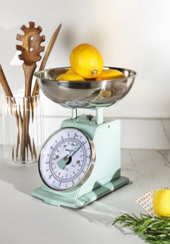 Salter Timeless Mechanical Kitchen Scale Sage SA00562S