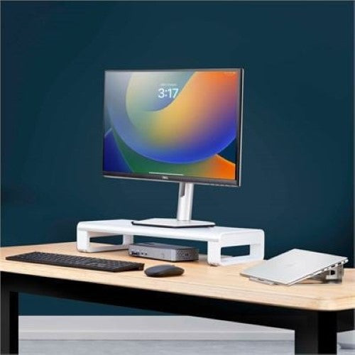 ERGONOMIC MONITOR RISER STAND 33LB MAX
