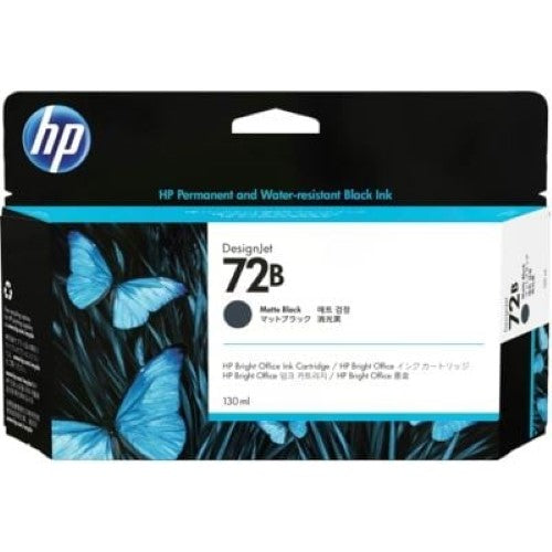 HP 72B 130ml Matte Black Ink Cartridge (3WX06A)