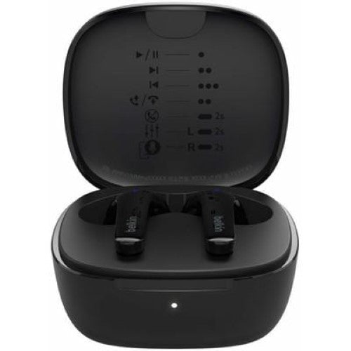 Belkin SOUNDFORM MOTION 2 TRUE WIRELESS HEADPHONES BLACK (AUC010FQBKV2)