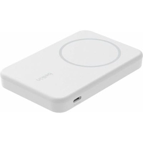 BOOSTCHARGE 5K 15W QI2 POWER BANK WHITE