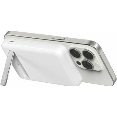 BOOSTCHARGE 5K 15W QI2 POWER BANK WHITE